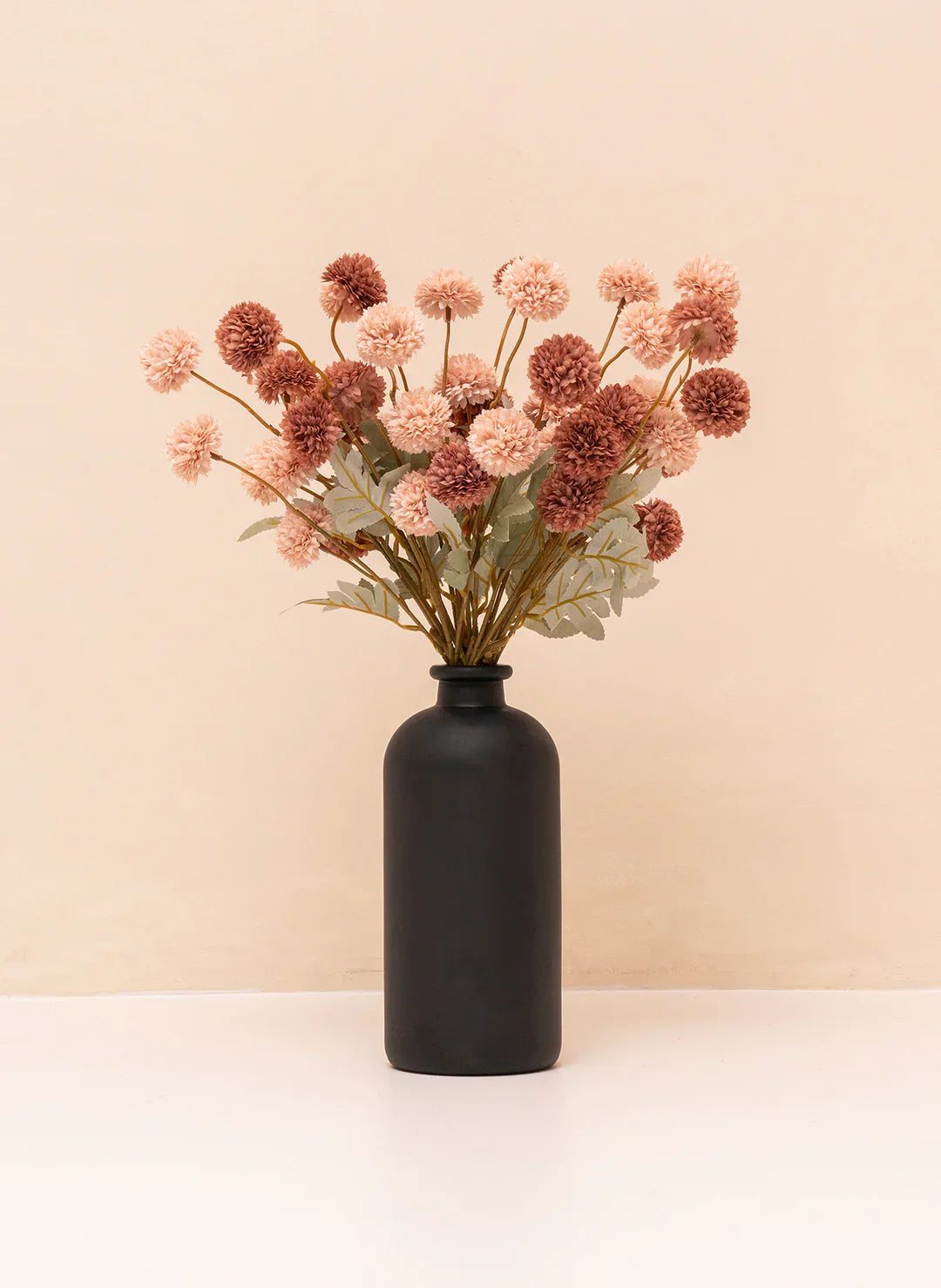 10-Stem Silk Kiku Chrysanthemum Flowers