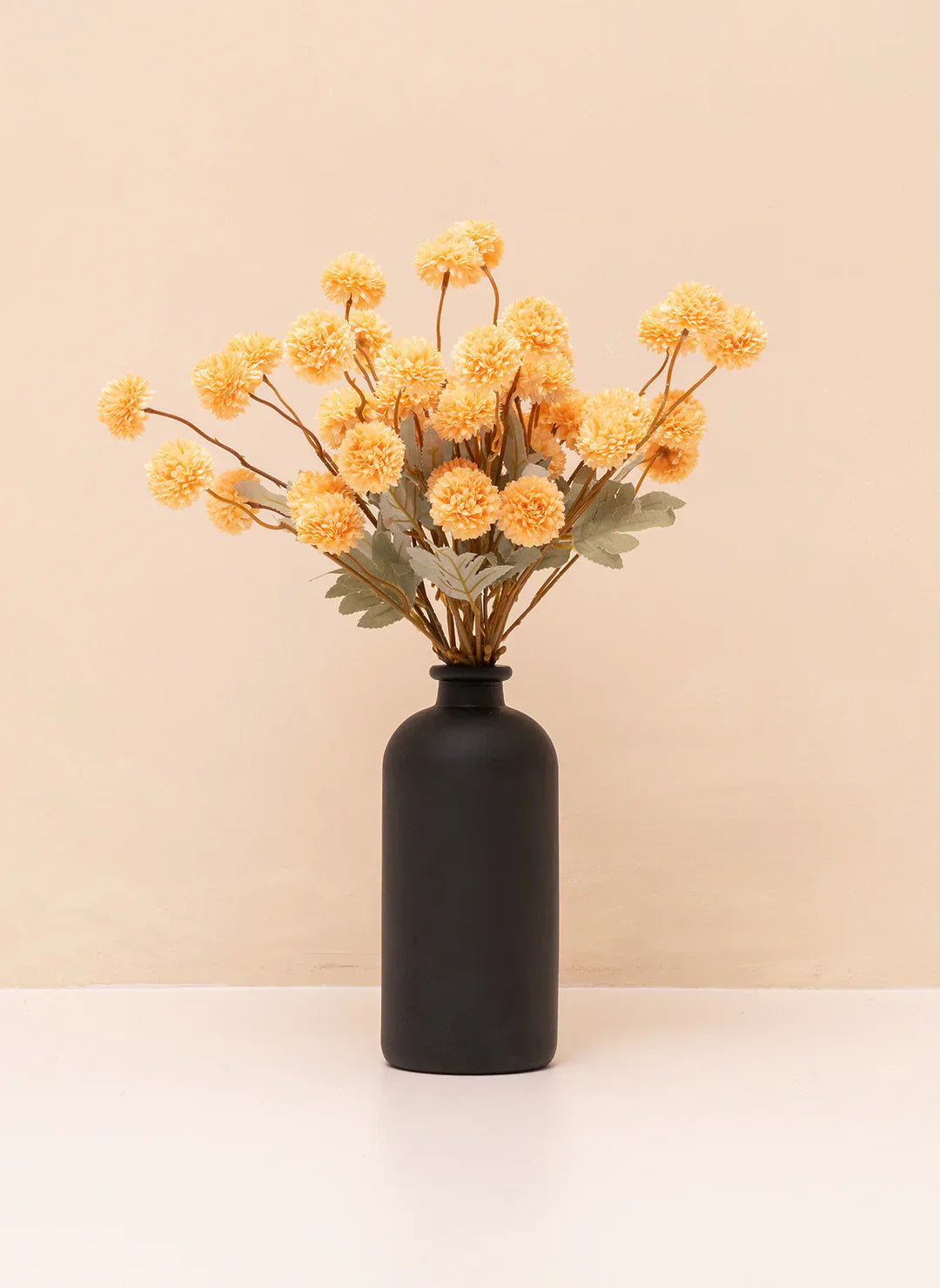 10-Stem Silk Kiku Chrysanthemum Flowers