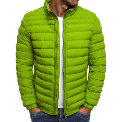 Veste matelassée pour homme | Col montant léger et chaud