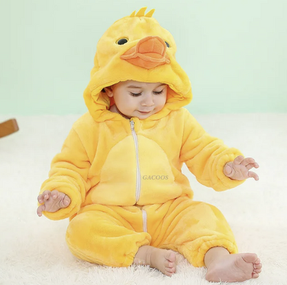 Combinaison à capuche enfant animal