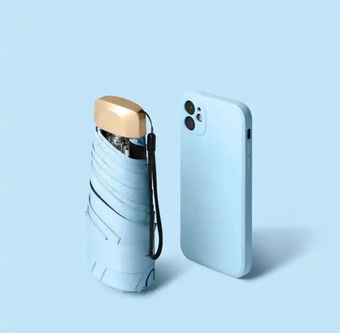 Mini umbrelă ultracompactă | Design rezistent la vânt și protecție UV