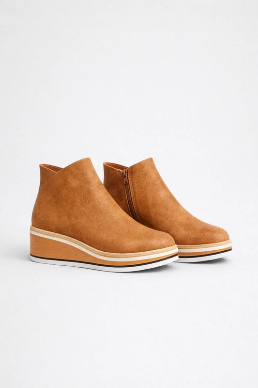Botines Elegantes de Otoño para Mujer con Cuña