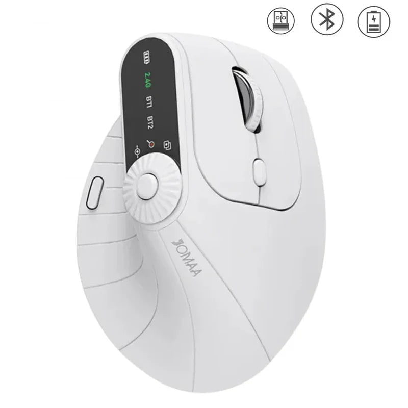 Vertical Mouse | Wireless Bluetooth 5.1 for Comfort and Productivity