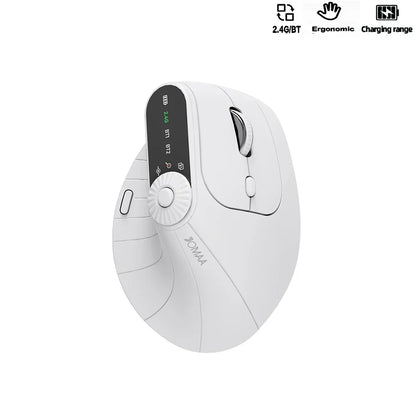 Vertical Mouse | Wireless Bluetooth 5.1 for Comfort and Productivity