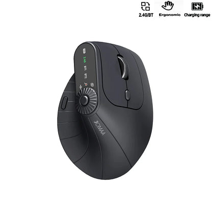 Vertical Mouse | Wireless Bluetooth 5.1 for Comfort and Productivity