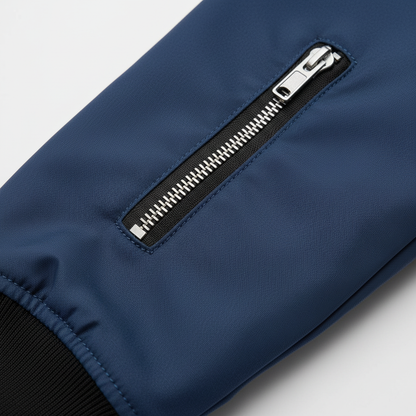 Giacca Bomber Uomo Slim Fit | Zip Manica Tasca Stile Quotidiano