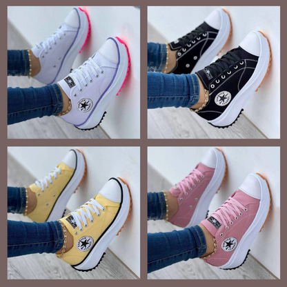 Zapatillas deportivas cómodas y coloridas para mujer