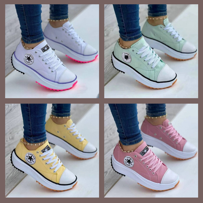 Zapatillas deportivas cómodas y coloridas para mujer