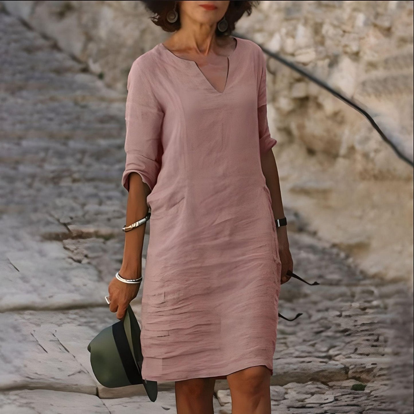 Zara | Modna letnia sukienka midi