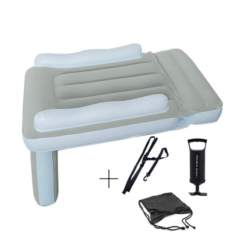Avion Gonflable pour Enfants, Repose-Pieds, Lit