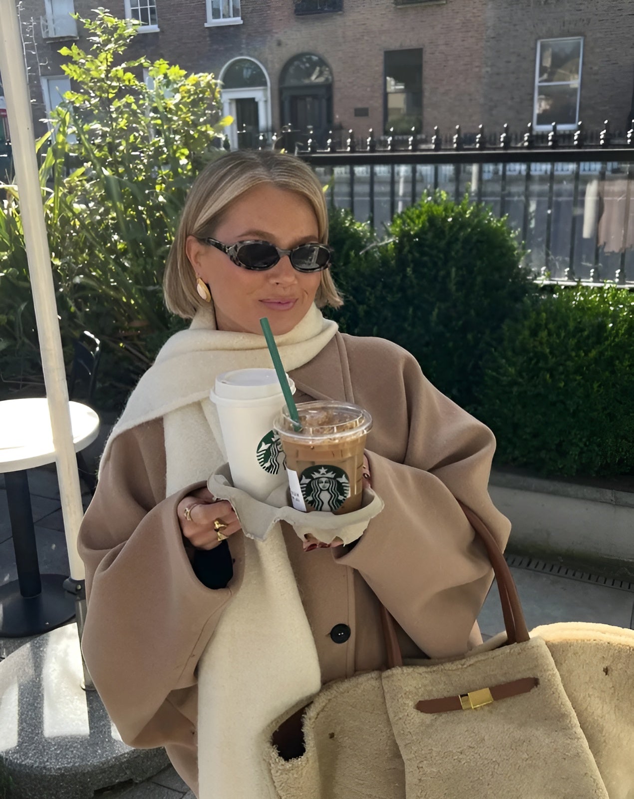 Oversizowa Wełniana Kurtka Zimowa dla Kobiet