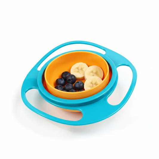 360° Μπολ για Παιδιά με Προστασία από Χύσιμο και Γυροσκοπική Κατασκευή