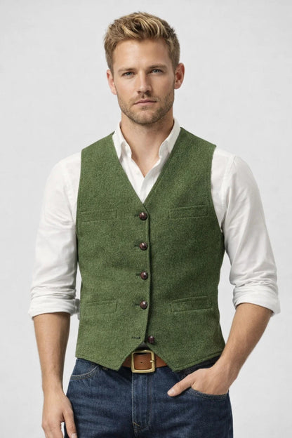 Pánská krejčovská vesta na každé roční období | Business casual styl