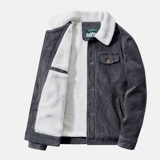 Chaqueta de pana para hombre | Corte cómodo
