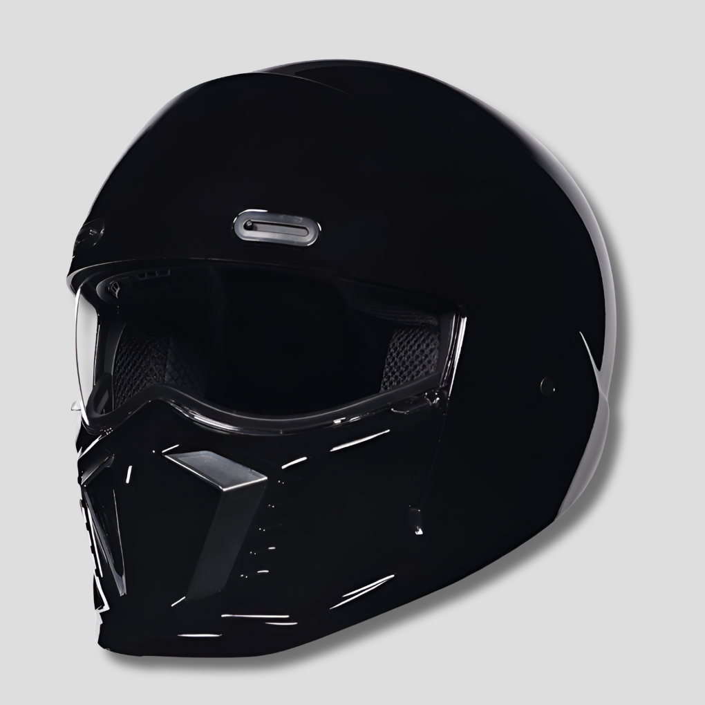 Casco Retro para Motocicleta | Estilo Piloto con Cara Abierta