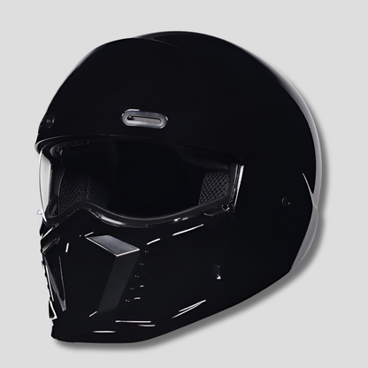 Casco Retro para Motocicleta | Estilo Piloto con Cara Abierta