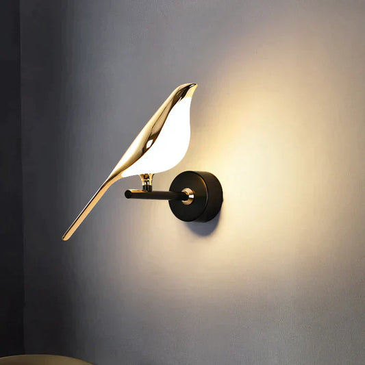 Bordik | Nowoczesna lampa ścienna Bird