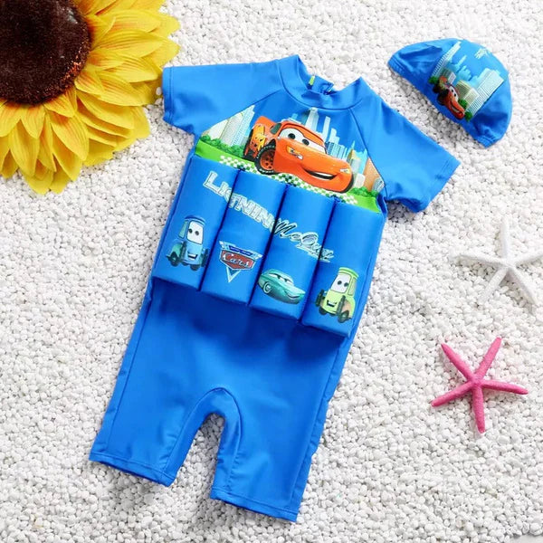 Gilet de Natation 3 en 1 pour Enfants | Soutien de Natation Réglable pour Enfants de 1 à 6 ans