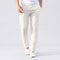 Pantalon Homme Style Lin | Cordon Élastique à la Taille
