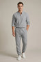 Pánský dvoudílný set z lněné směsi | Košile a jogger Letní outfit