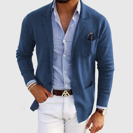 Men's Knitted Jacket | Casual and Business Style