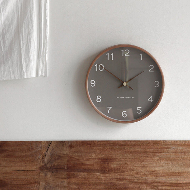 Reloj de Pared de Madera Escandinavo | 30 cm Diseño Minimalista