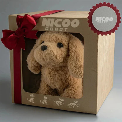 Robot AI Interactiv - Jucărie pentru Câine | Cățeluș Electronic Realist pentru Copii și Adulți