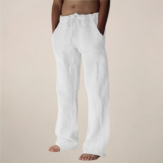 Pantalones para hombre con piernas anchas | Comodidad relajada de verano