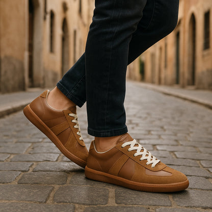 Męskie Antypoślizgową Sznurowane Trampki | Komfort Krój Dziennie Buty