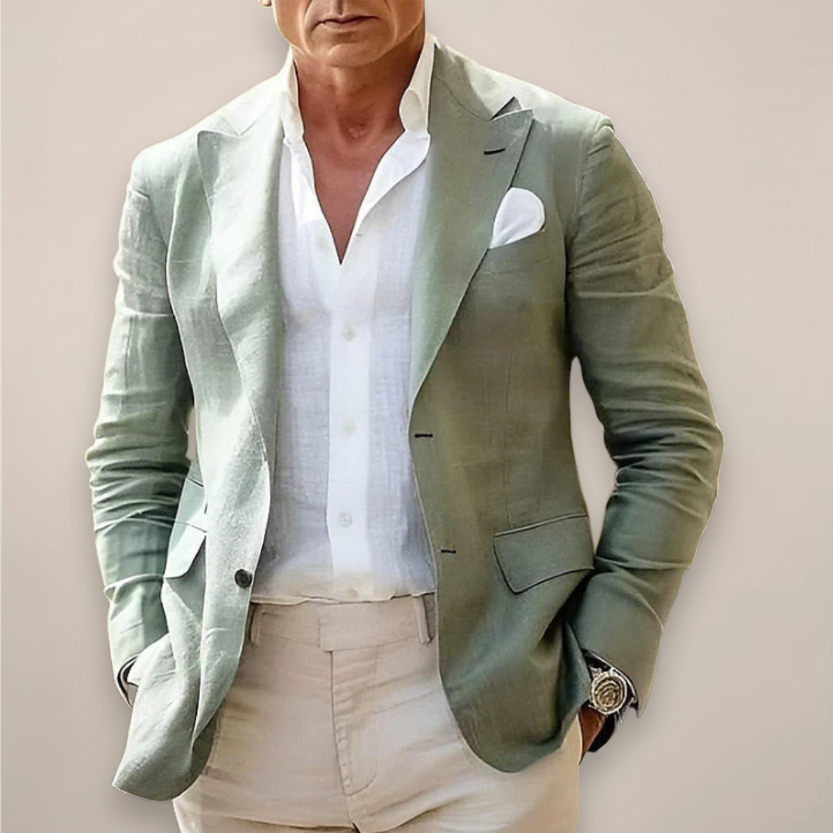 Ανδρικό Καλοκαιρινό Casual Σακάκι
