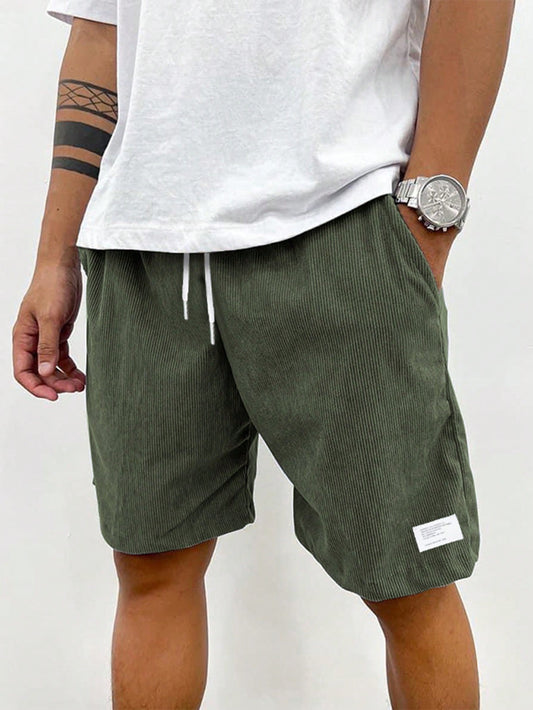 Shorts diarios para hombre con cordón