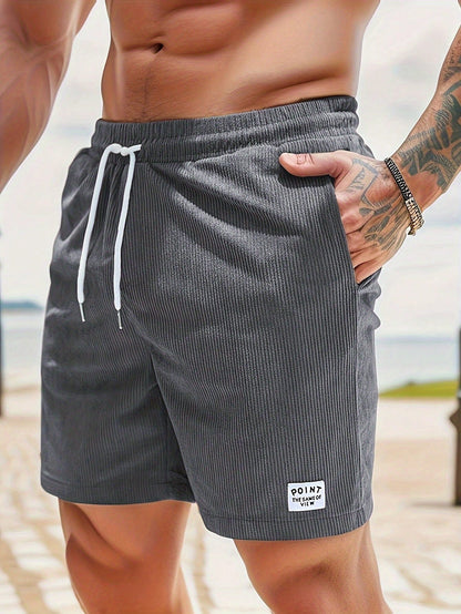 Shorts quotidiens pour hommes avec cordon de serrage