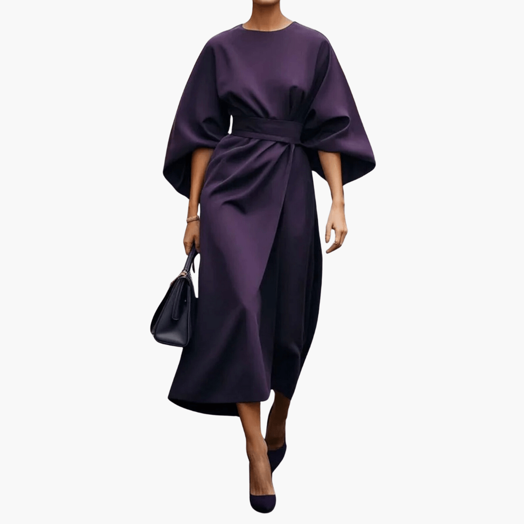 Vestido de mujer con mangas anchas | Estilo elegante