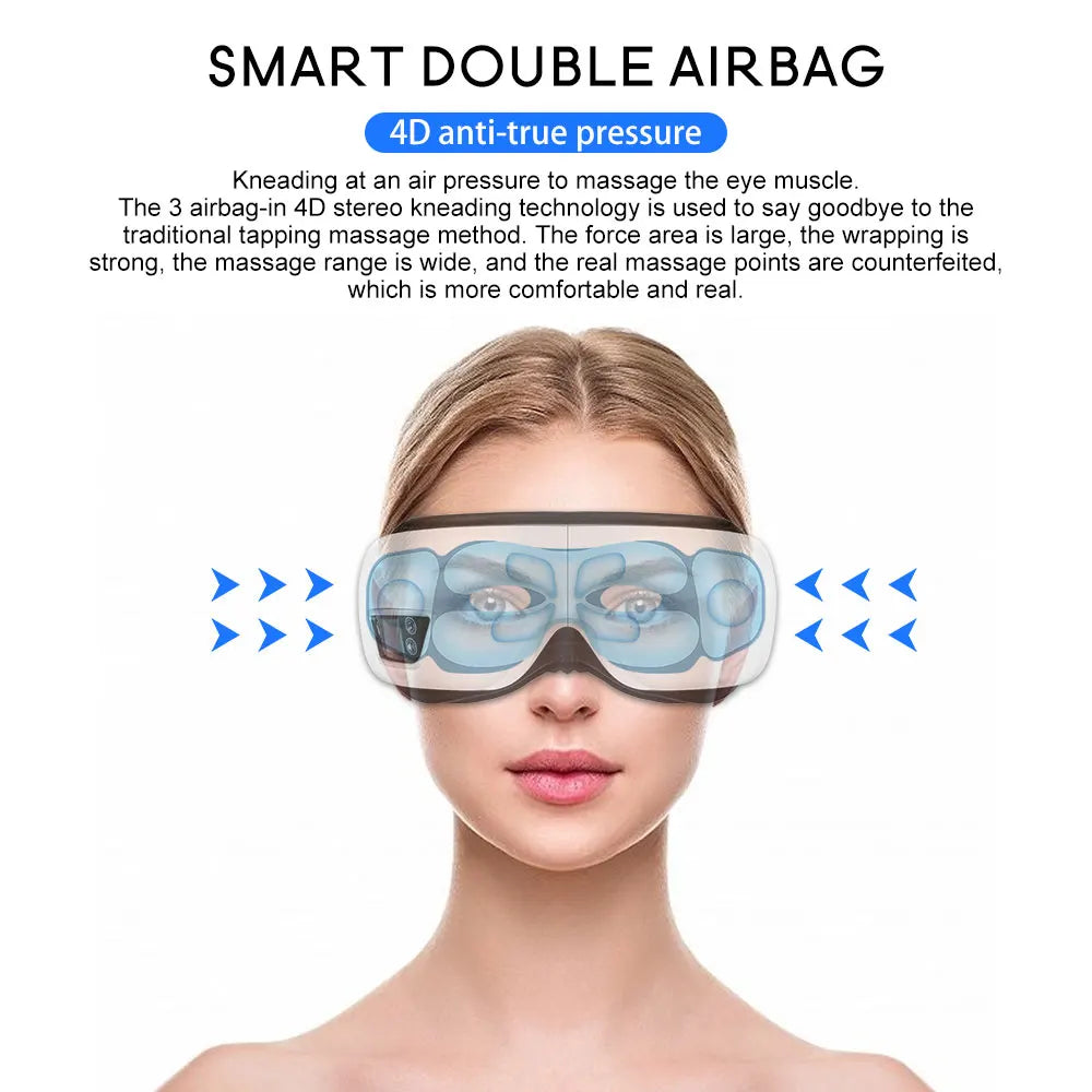 Eyeglow 6D Eye Massager | For Eye Fatigue Relief
