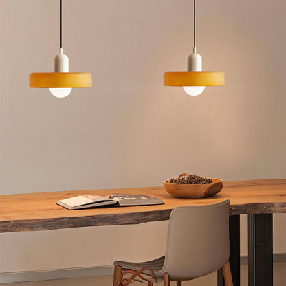 Miklon | Kolorowa lampa wisząca w stylu Bauhaus