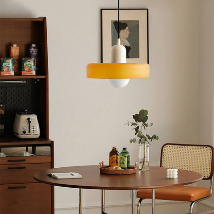 Miklon | Kolorowa lampa wisząca w stylu Bauhaus