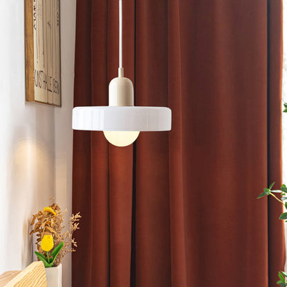 Miklon | Kolorowa lampa wisząca w stylu Bauhaus