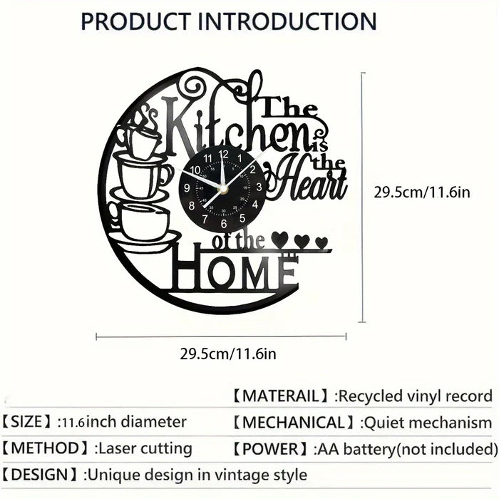 Reloj de Pared Grande Moderno | Mecanismo de Cuarzo Silencioso