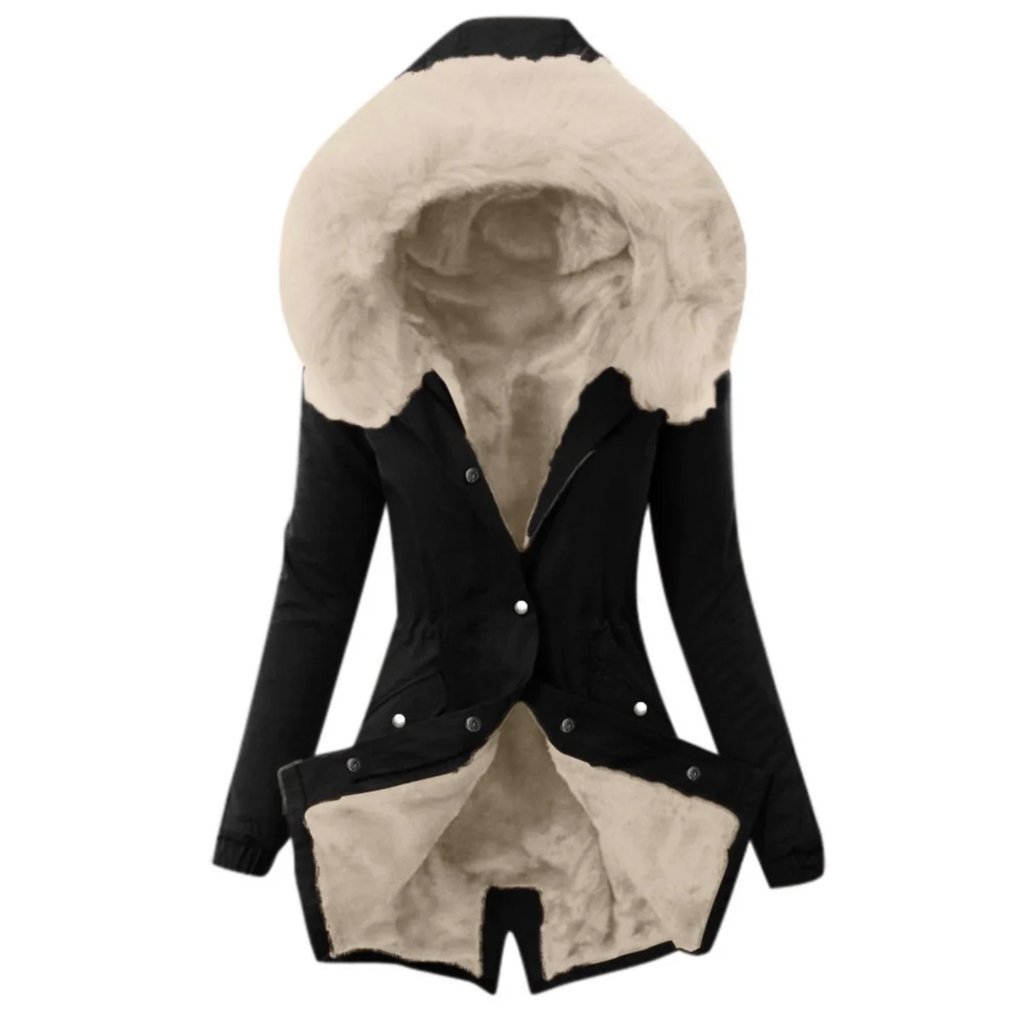 Women's Medium Length Coat | Perfect for Winter