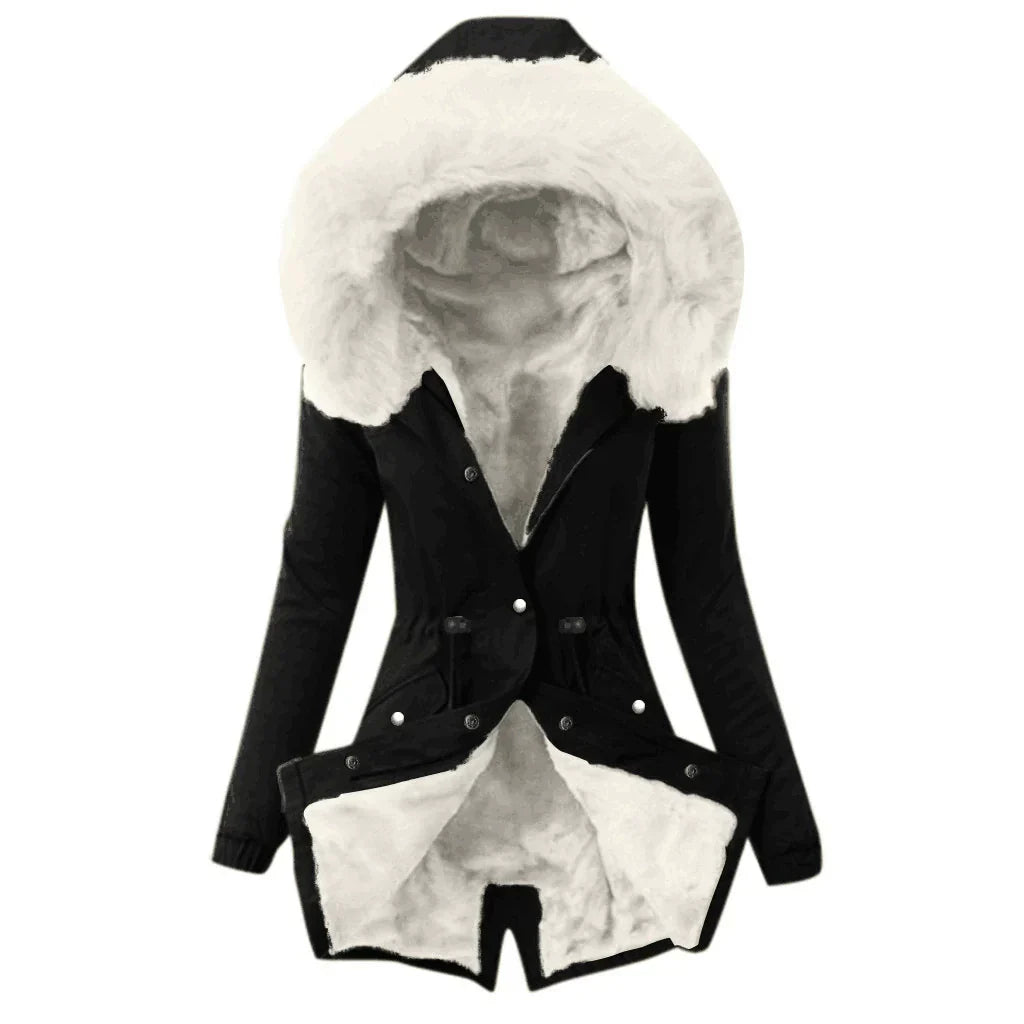 Women's Medium Length Coat | Perfect for Winter