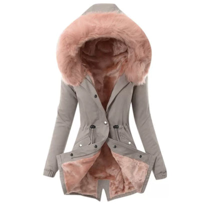 Women's Medium Length Coat | Perfect for Winter