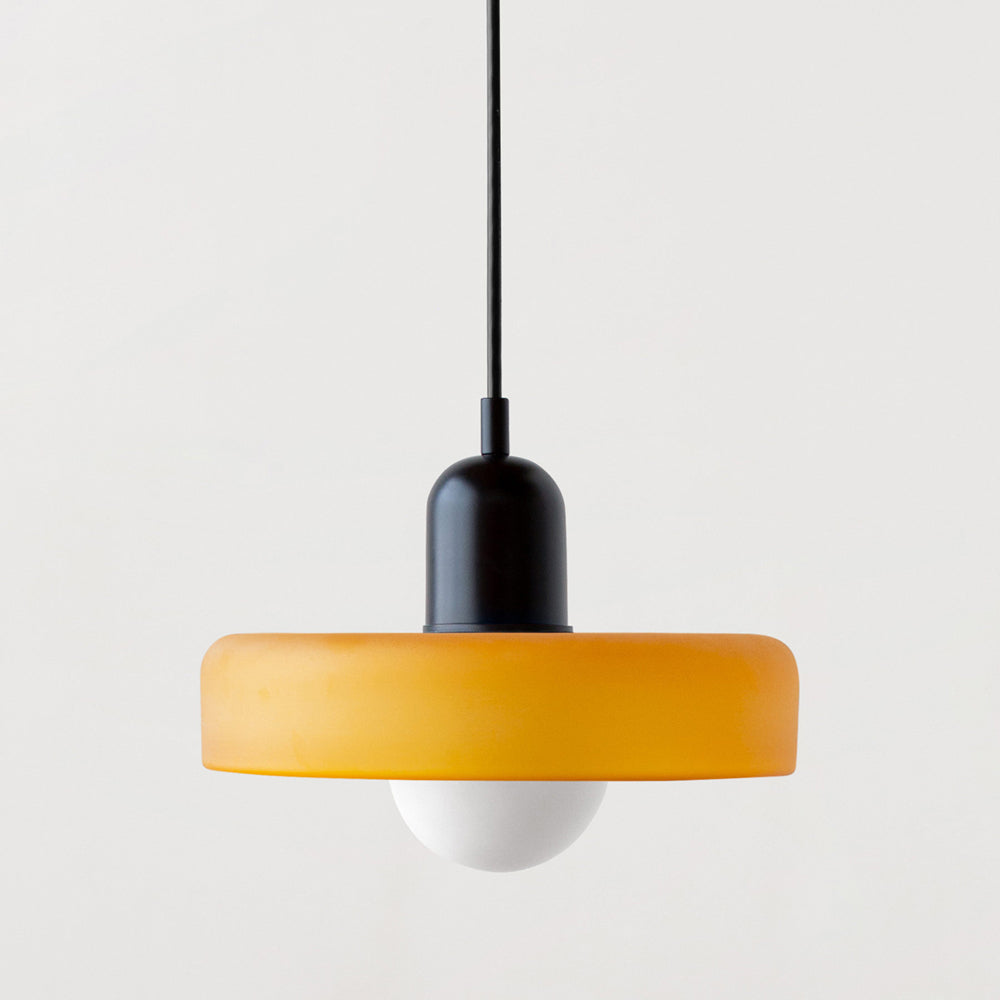 Miklon | Kolorowa lampa wisząca w stylu Bauhaus