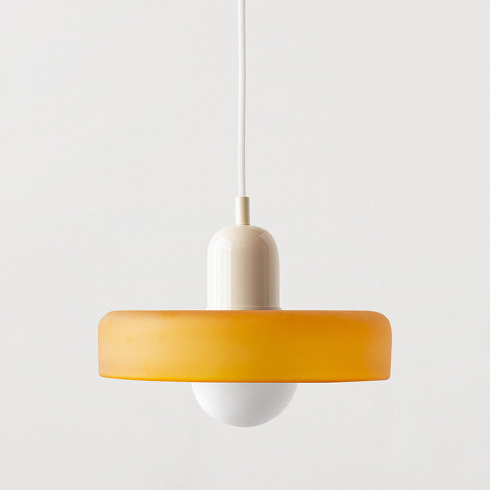 Miklon | Kolorowa lampa wisząca w stylu Bauhaus