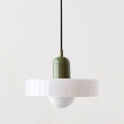 Miklon | Kolorowa lampa wisząca w stylu Bauhaus