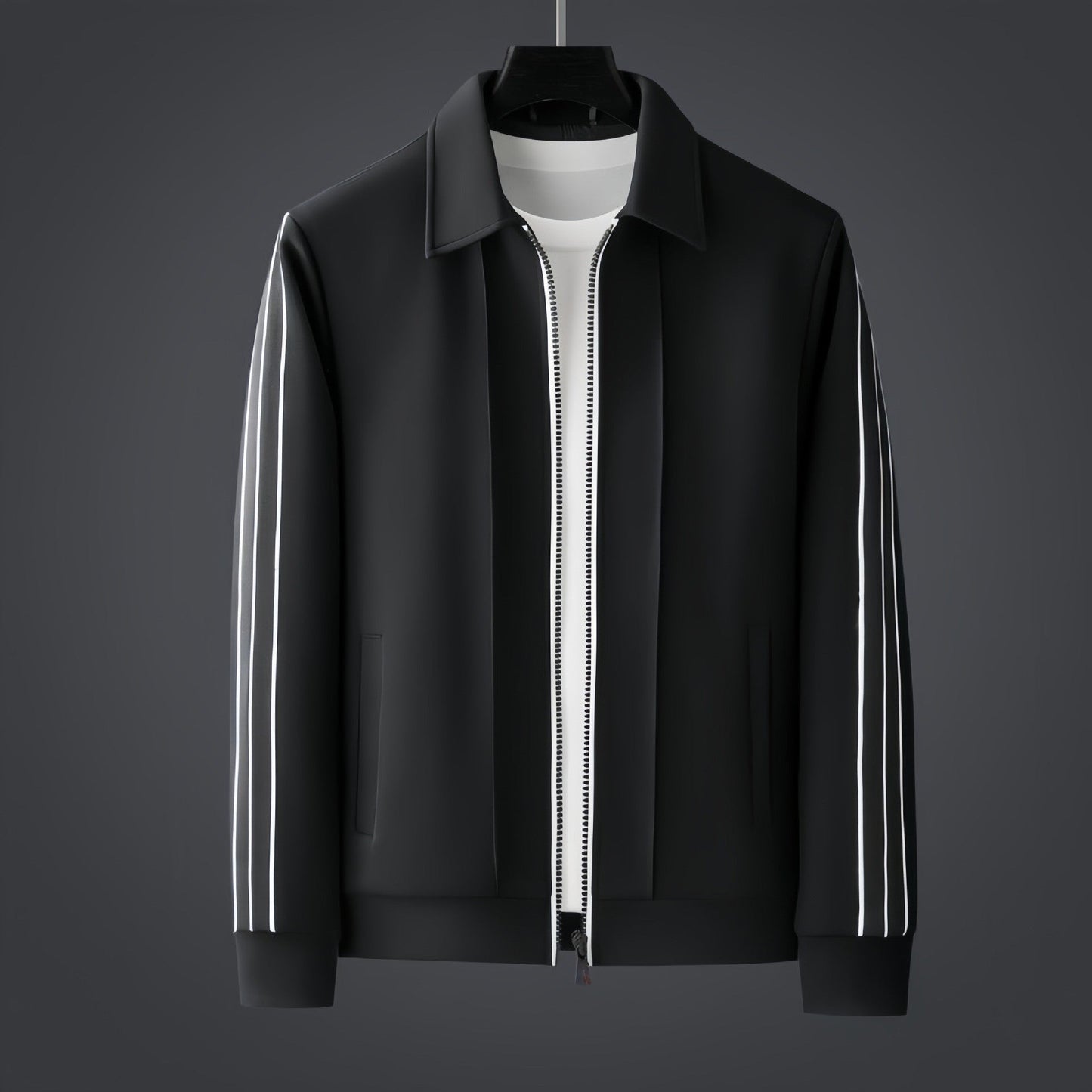 Tuta da uomo a due pezzi | Elastico a righe in stile atletico