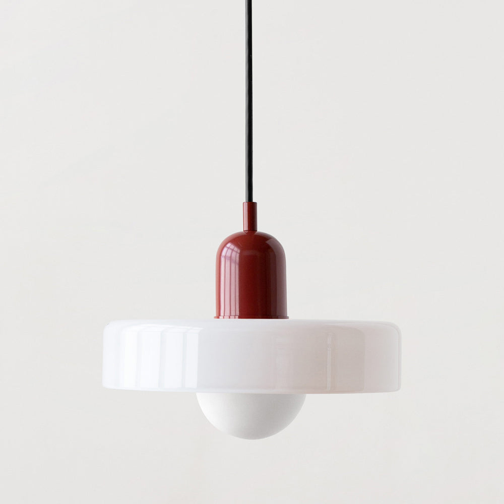 Miklon | Kolorowa lampa wisząca w stylu Bauhaus