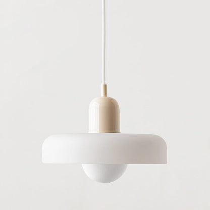Miklon | Kolorowa lampa wisząca w stylu Bauhaus
