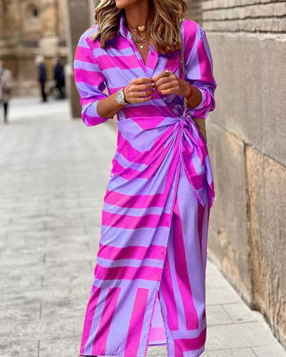 Robe d'été portefeuille pour femmes | Détails du col