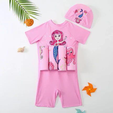 Gilet de Natation 3 en 1 pour Enfants | Soutien de Natation Réglable pour Enfants de 1 à 6 ans