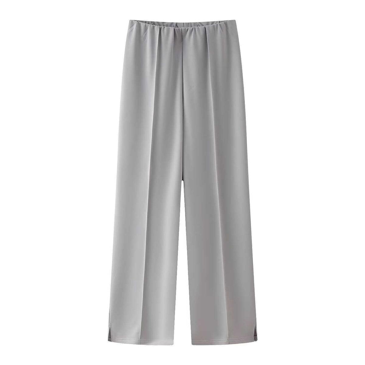 Ensemble deux pièces pour femme grande taille | tenue d’intérieur décontractée à jambes larges